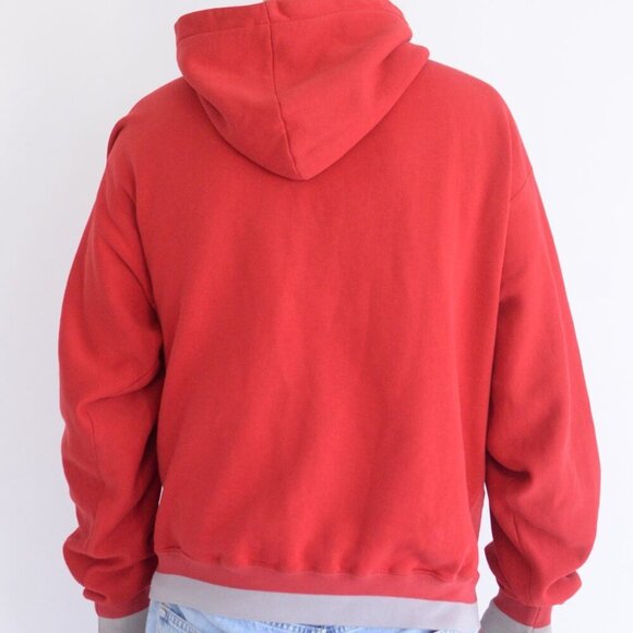 Vintage The Game Red UNLV Collegiate Hooded Pull Over Sweatshirt 2XL - Picture 2 of 9